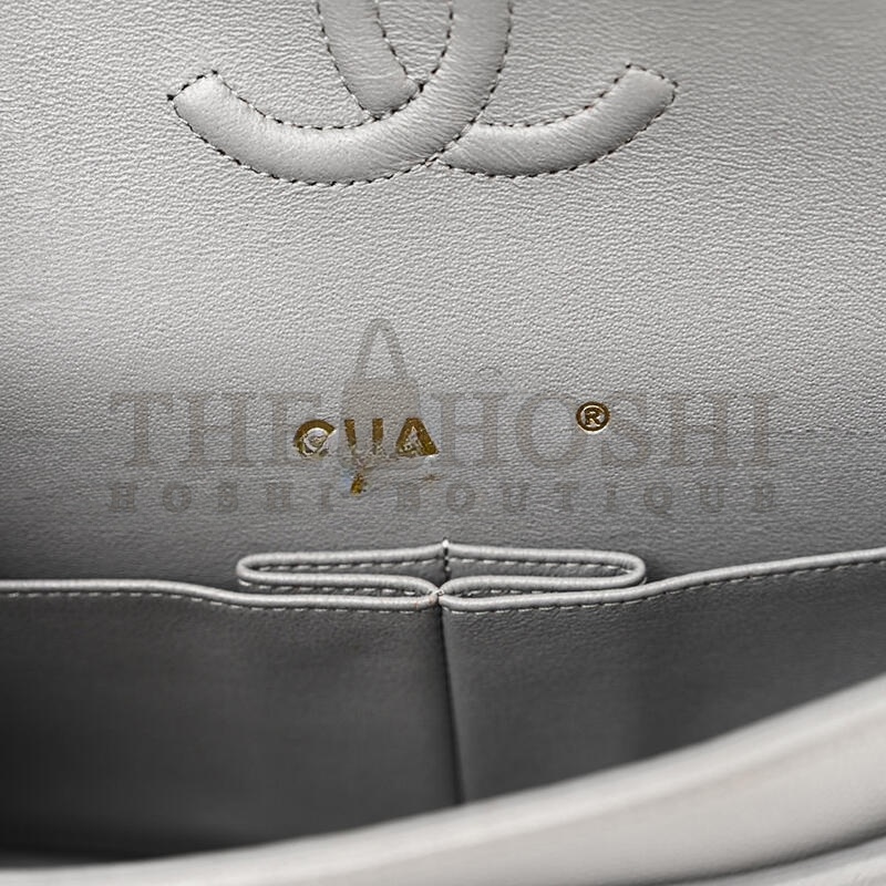 Ch**el CAVIAR QUILTED SMALL DOUBLE FLAP 1537381 (23*14.5*6cm) Master Quality