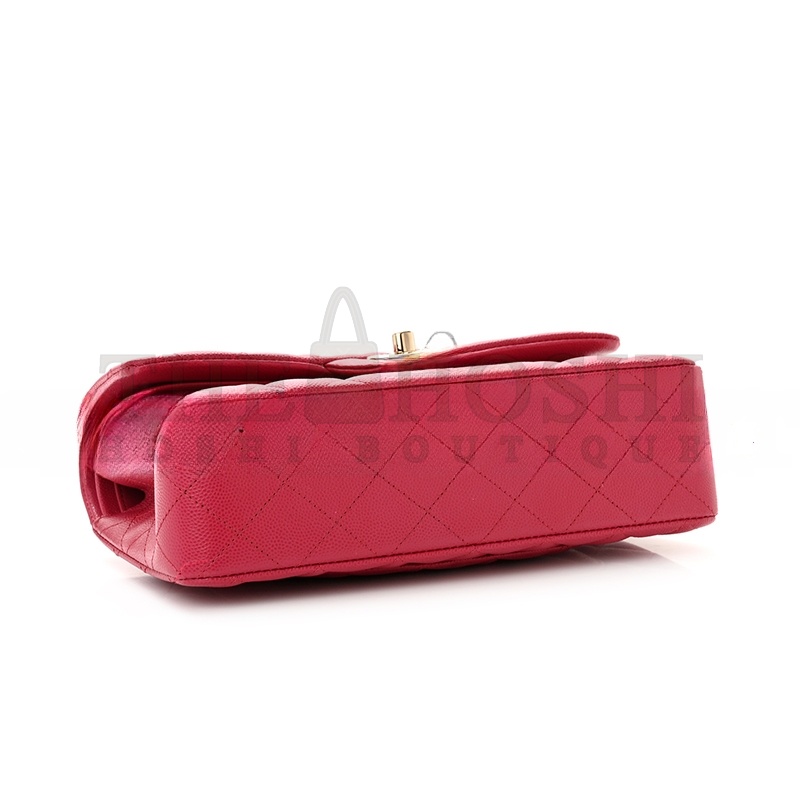 Ch**el CAVIAR QUILTED SMALL DOUBLE FLAP 1411761 (23*14.5*6cm) Master Quality