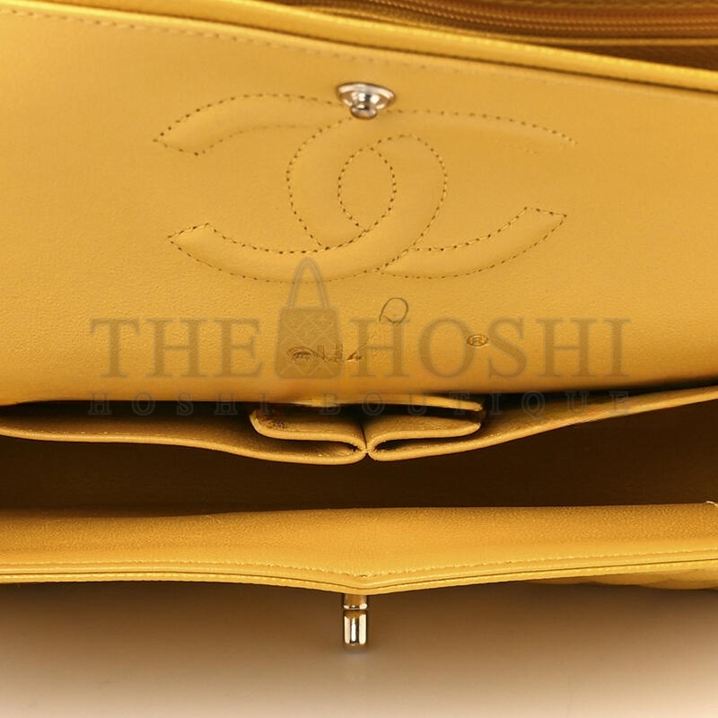 Ch**el CAVIAR QUILTED MEDIUM DOUBLE FLAP 1154434 (25*15*7cm) Master Quality