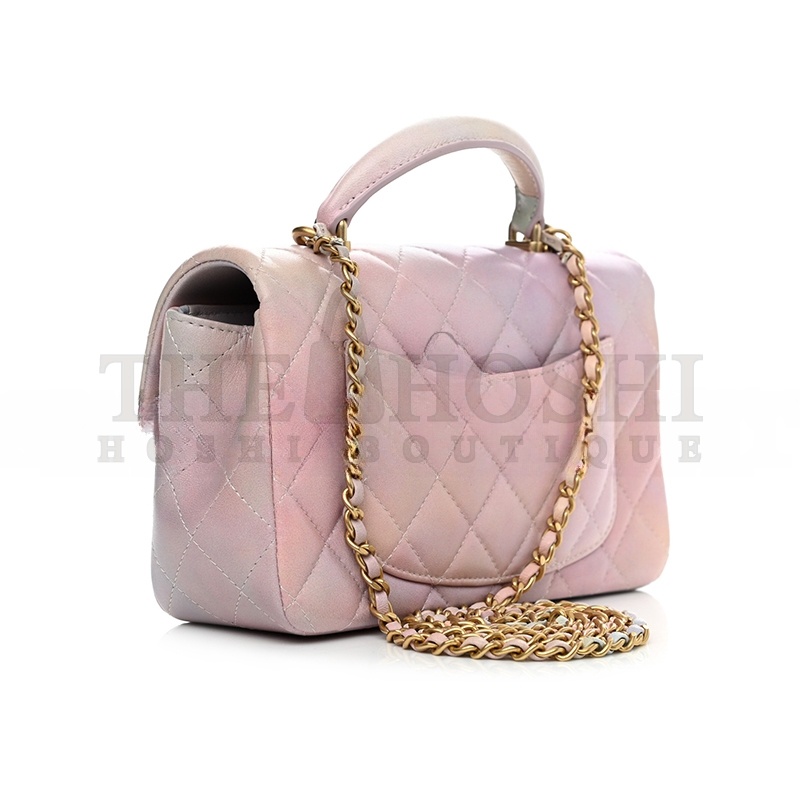 Ch**el OMBRE MINI TOP HANDLE FLAP 1112622 (20*13*6cm) Master Quality