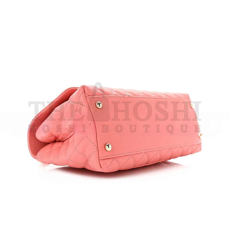Ch**el CAVIAR QUILTED SMALL COCO HANDLE FLAP 1177715 (25*15*8cm) Master Quality