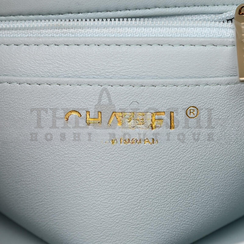 Ch**el MINI TOP HANDLE FLAP 1161257 (20*14*6cm) Master Quality