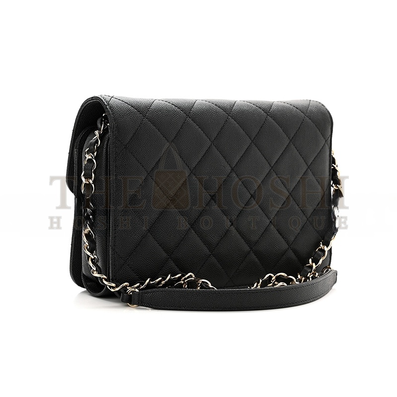 Ch**el CAVIAR QUILTED LARGE LIKE A WALLET FLAP AS3003 (22*16*8cm) Master Quality
