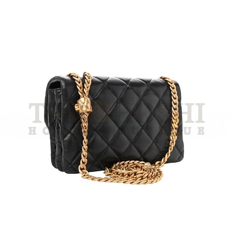 Ch**el SMALL FLAP BAG AS3393 (22*14*8cm) Master Quality