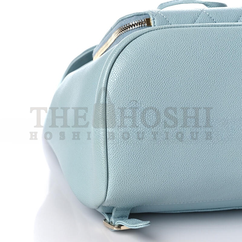 Ch**el CAVIAR QUILTED BUSINESS AFFINITY BACKPACK 1183510 (23*24*13cm) Master Quality