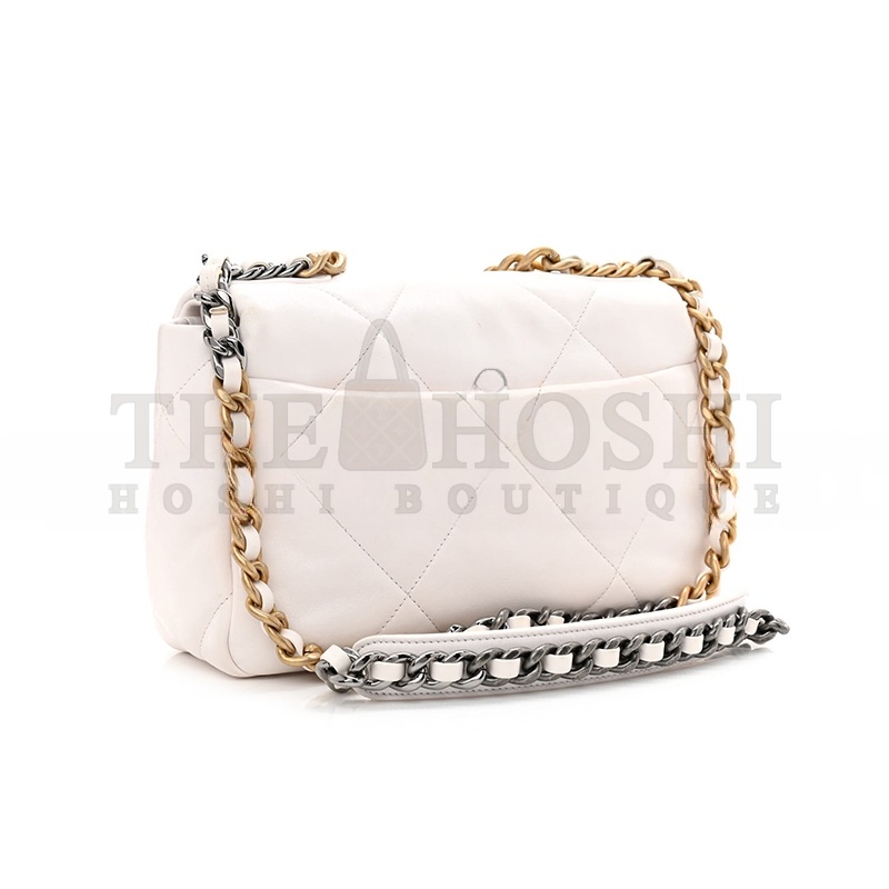 Ch**el MEDIUM 19 FLAP BAG 1194806 (25*17*8cm) Master Quality