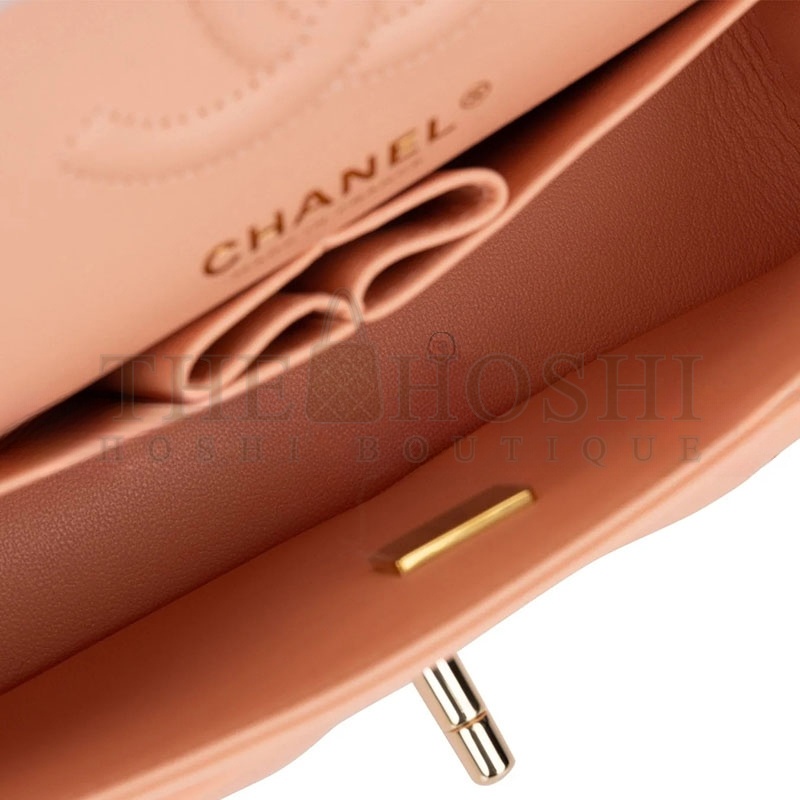 Ch**el SMALL CLASSIC DOUBLE FLAP 1322104 (23*13*6cm) Master Quality