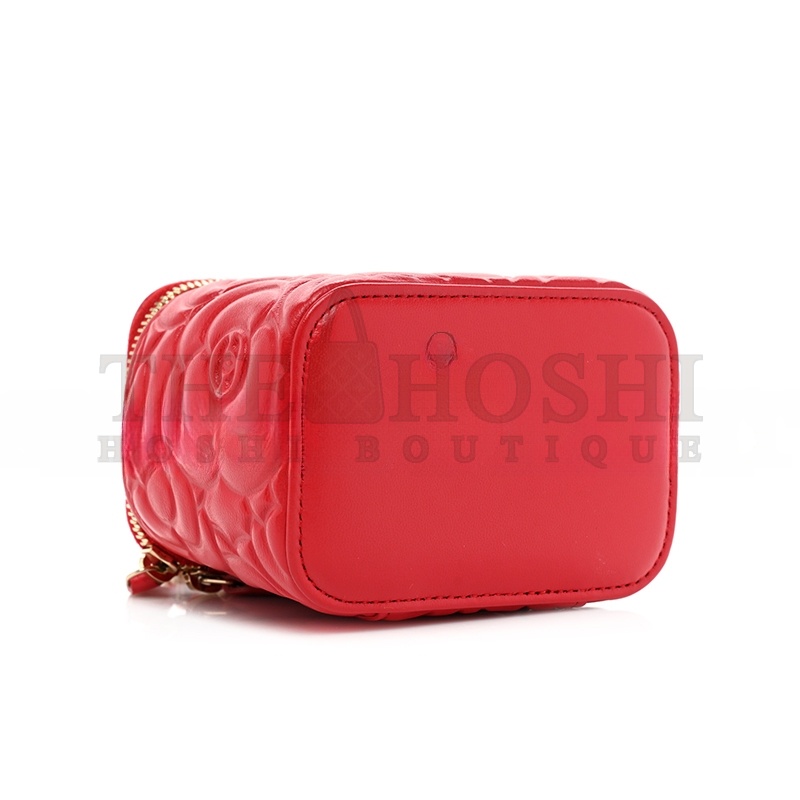 Ch**el MINI VANITY CASE WITH CHAIN 1282537 (10*9*7cm) Master Quality