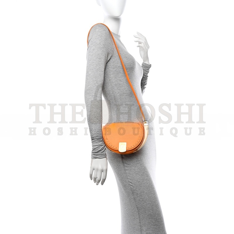 F**di LEATHER MOONLIGHT SHOULDER BAG 8BT346ABVLF1DZH (19*14*8cm) Master Quality