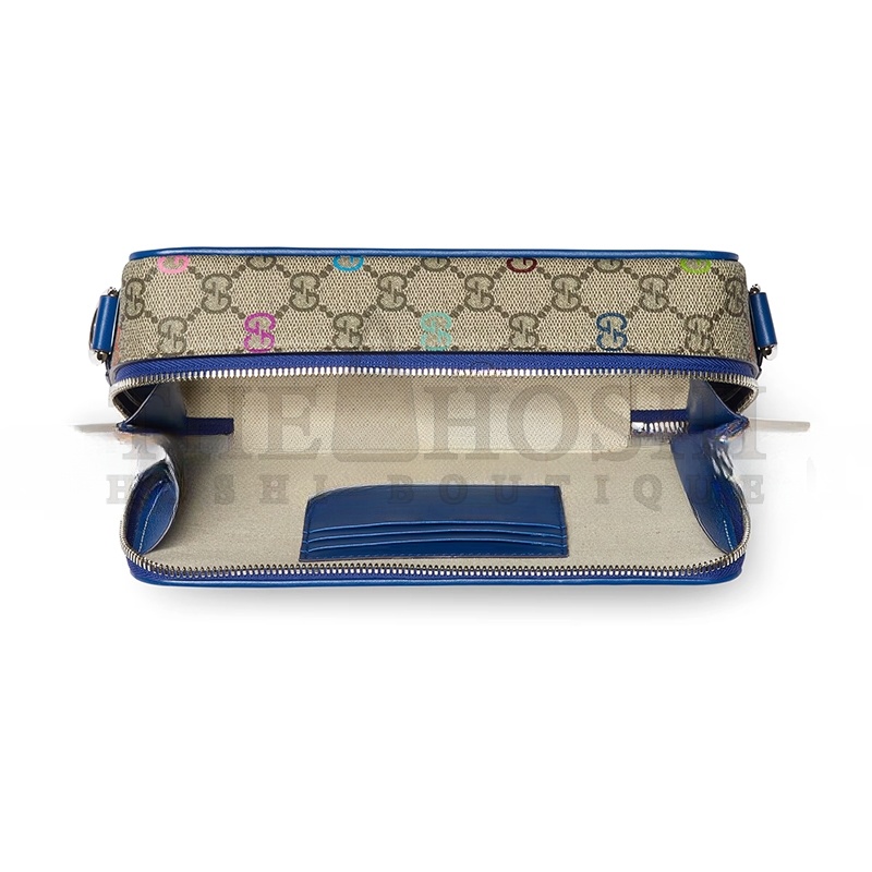 Gvc*1 GG MULTICOLOR SMALL BAG 841873 (22.5*14*7.5cm) Master Quality