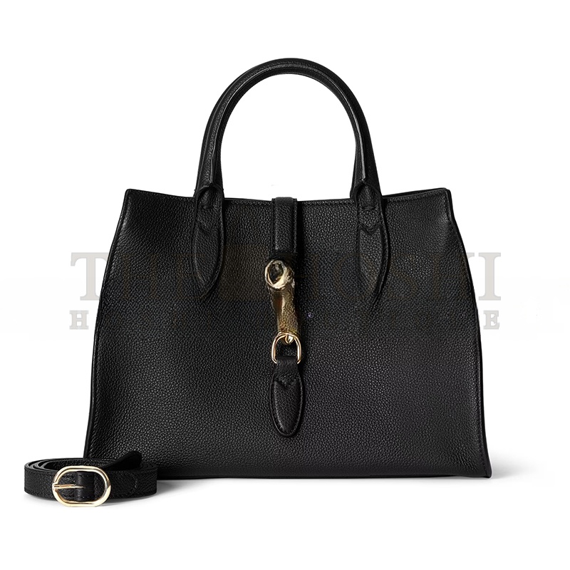 Gvc*1 MEDIUM TOTE BAG WITH HOOK CLOSURE 806205 (31*22.5*10cm) Master Quality