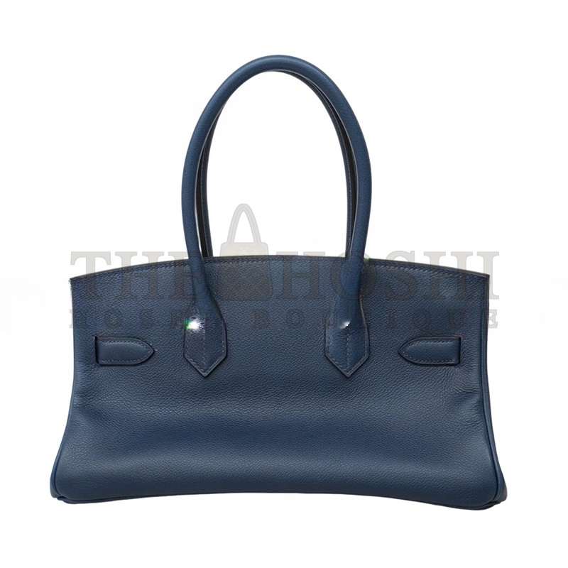 H**me5 BIRKIN 29 EVERCOLOR SHOULDER BAG BLUE INDIGO (29*18*14cm) Master Quality