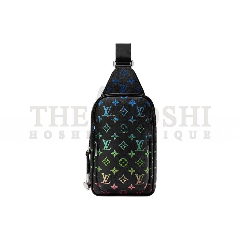 L0vis Vvtt0n PORTE CARTES COLOR GRADIENT PRINT CROSSBODY BAG M13963 (19*12*7cm) Master Quality