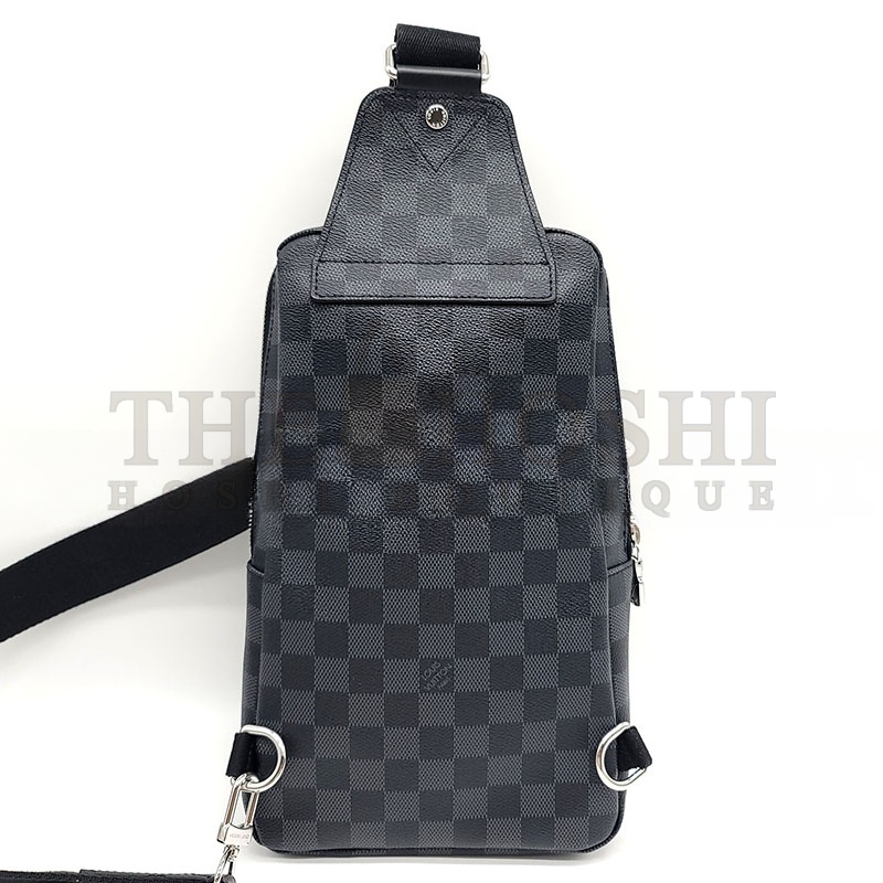L0vis Vvtt0n DAMIER GRAPHITE AVENUE SLING BUM BAG M41719 (31*20*10cm) Master Quality