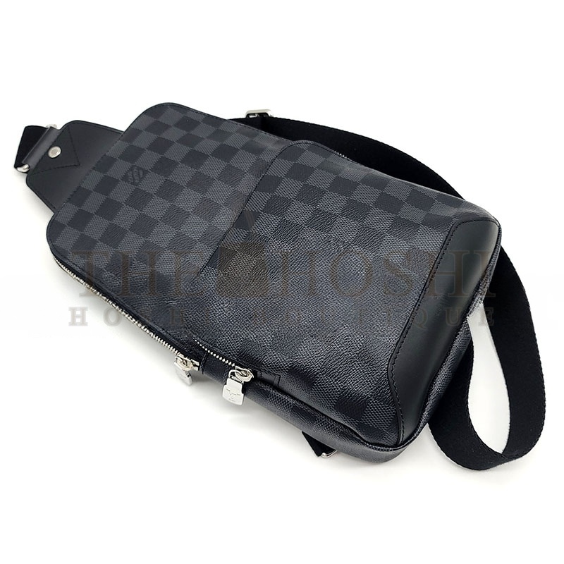 L0vis Vvtt0n DAMIER GRAPHITE AVENUE SLING BUM BAG M41719 (31*20*10cm) Master Quality