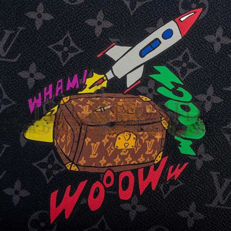 L0vis Vvtt0n POCHETTE VOYAGE COMIC TRUNK MONOGRAM ECLIPSE CANVAS MM M80914 (26*20*5cm) Master Quality