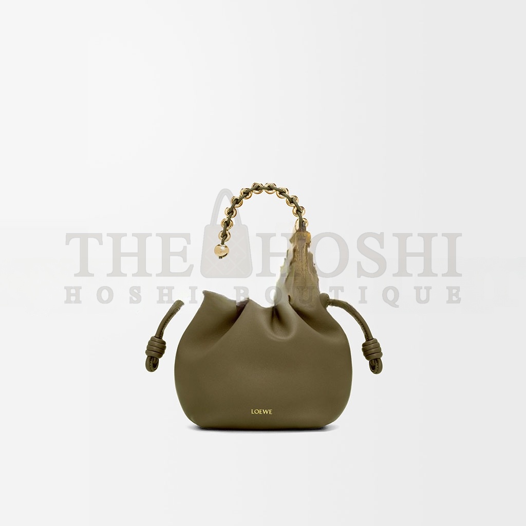 L0ew* MINI FLAMENCO PURSE BAG IN MELLOW NAPPA LAMBSKIN 0011091758 (23*17*5.5cm) Master Quality