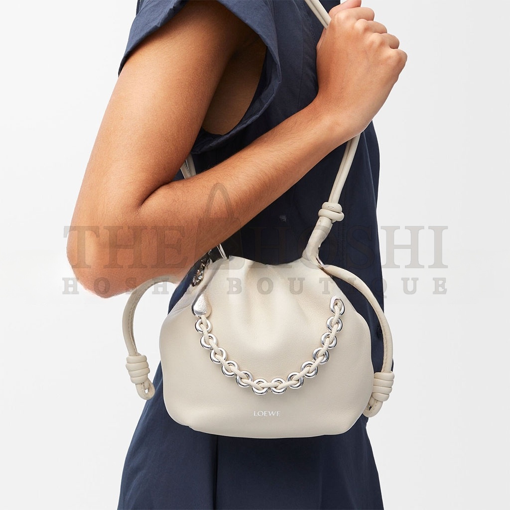 L0ew* MINI FLAMENCO PURSE BAG IN MELLOW NAPPA LAMBSKIN 0011091733 (23*17*5.5cm) Master Quality