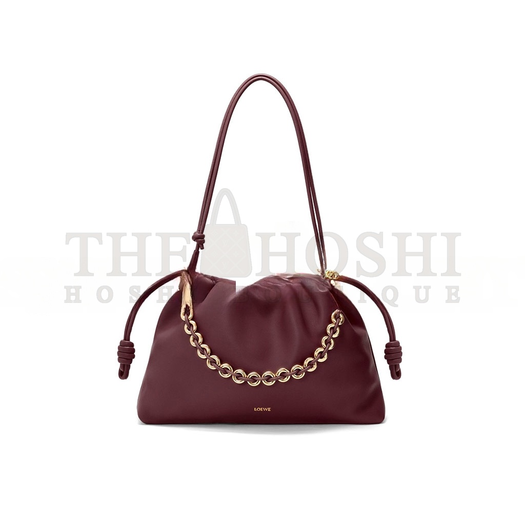 L0ew* LARGE FLAMENCO PURSE IN MELLOW NAPPA LAMBSKIN A411FPDX01 (41*26*9cm) Master Quality