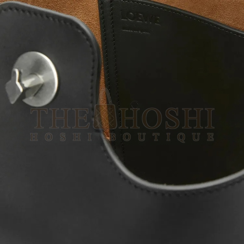 L0ew* LARGE PEBBLE BUCKET BAG IN LEATHER BANBBBHX03-1100 (28*28*33cm) Master Quality