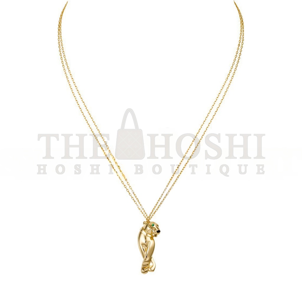 Ca*t1er PANTHERE DE Ca*t1er NECKLACE B7221900 Master Quality