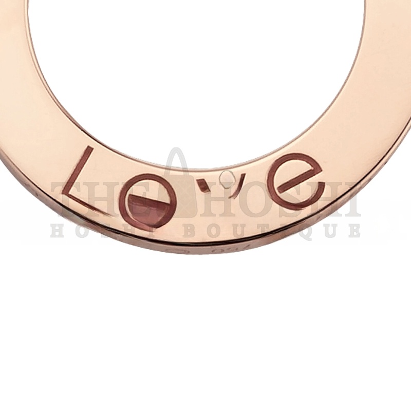 Ca*t1er LOVE PENDANT, 3 D1am0ndS B7014700 Master Quality