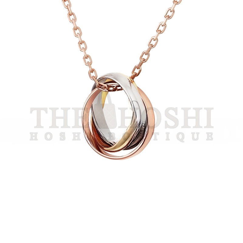 Ca*t1er TRINITY NECKLACE B7224574 Master Quality