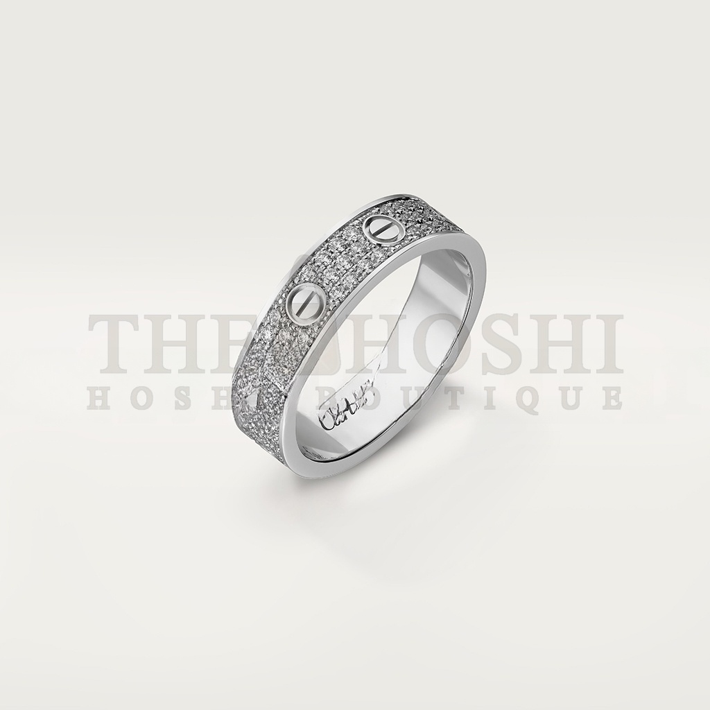 Ca*t1er  LOVE WEDDING BAND, D1am0nd-PAVED B4083400 Master Quality