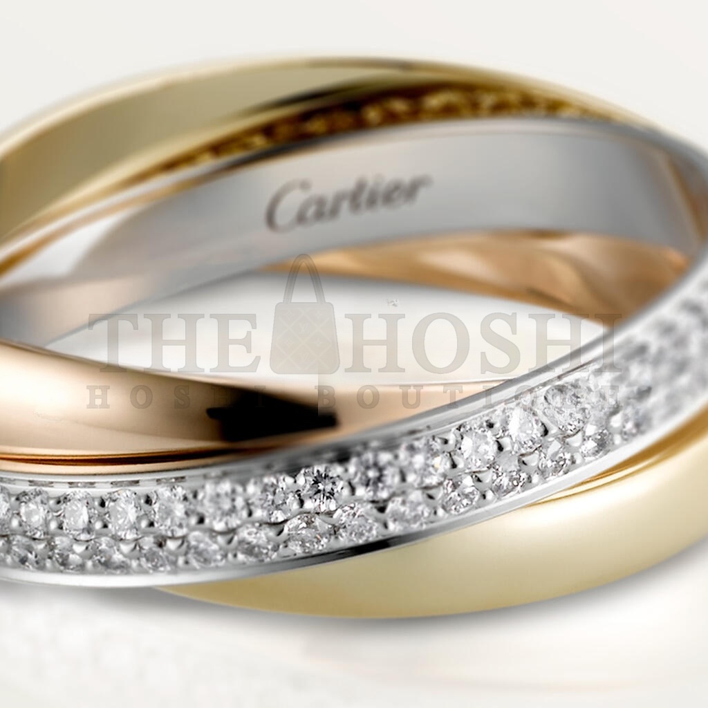 Ca*t1er TRINITY RING, SMALL MODEL B4086000 Master Quality