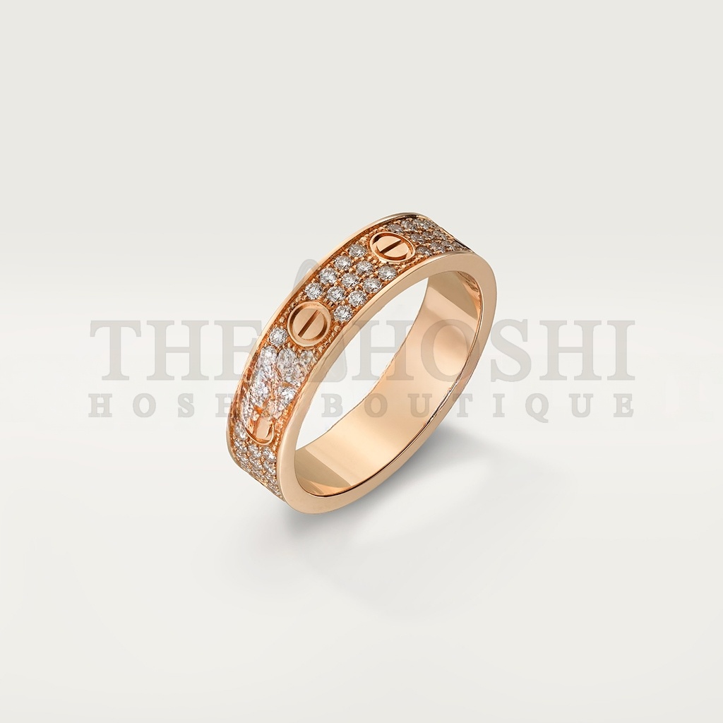 Ca*t1er  LOVE WEDDING BAND, D1am0nd-PAVED B4085800 Master Quality