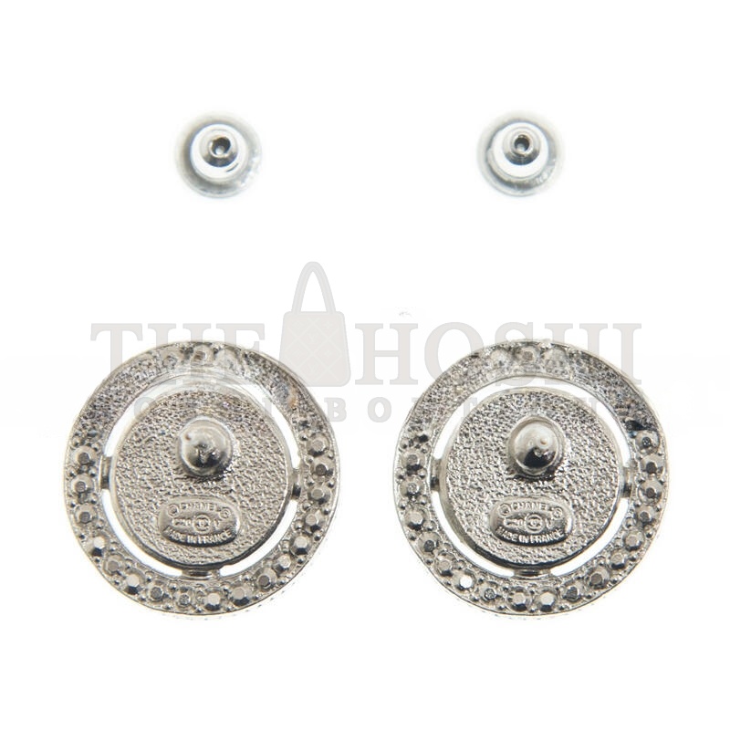 Ch**el EARRING METAL BLANC AB2282 Master Quality