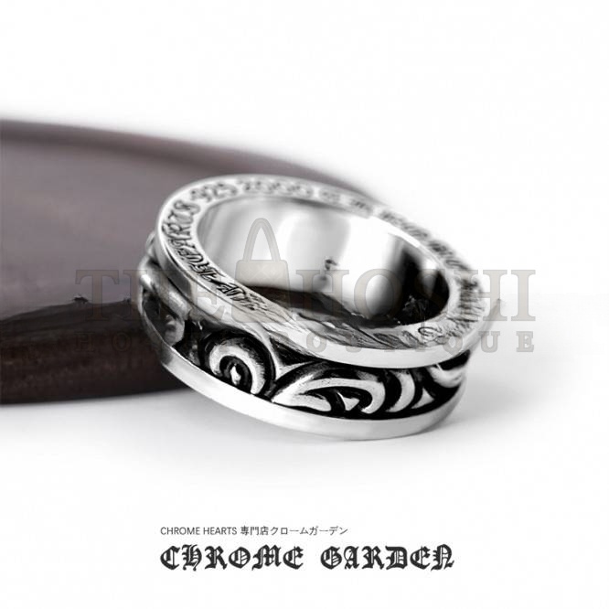 Ch*0me He**ts SCROLL SPINNER RING Master Quality