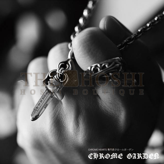 Ch*0me He**ts FLORAL CROSS RING Master Quality