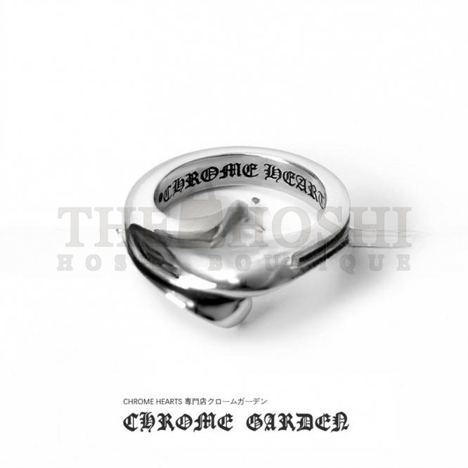 Ch*0me He**ts 720 HALF CROSS TAIL RING Master Quality