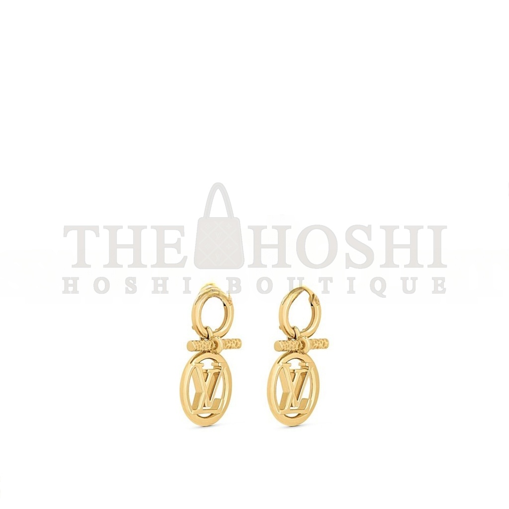 L0vis Vvtt0n EARRINGS BOOKLE DEREILLE BABY L0visE LV HOOP GOLD GP M00613 Master Quality