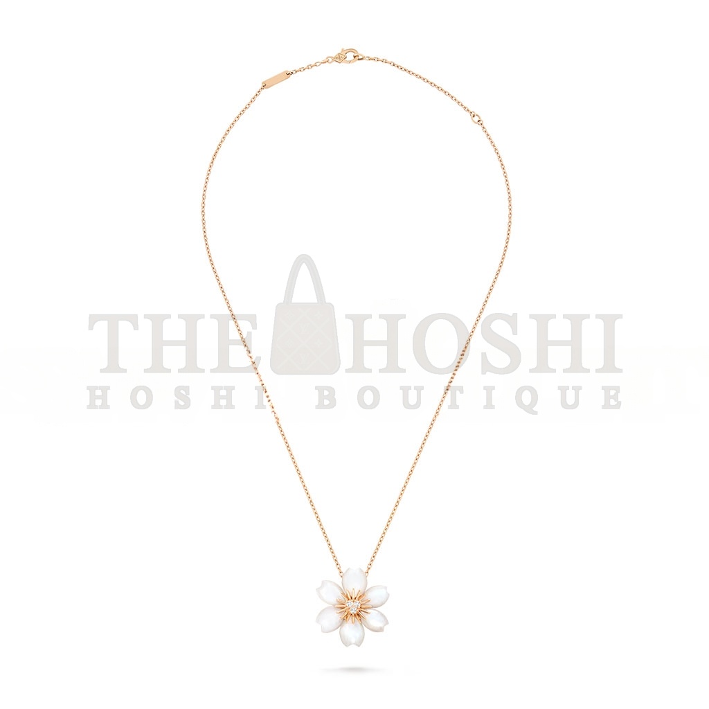 V*n Cl**f ARPELS ROSE DE NOËL PENDANT, MINI MODEL VCARP7T10 Master Quality