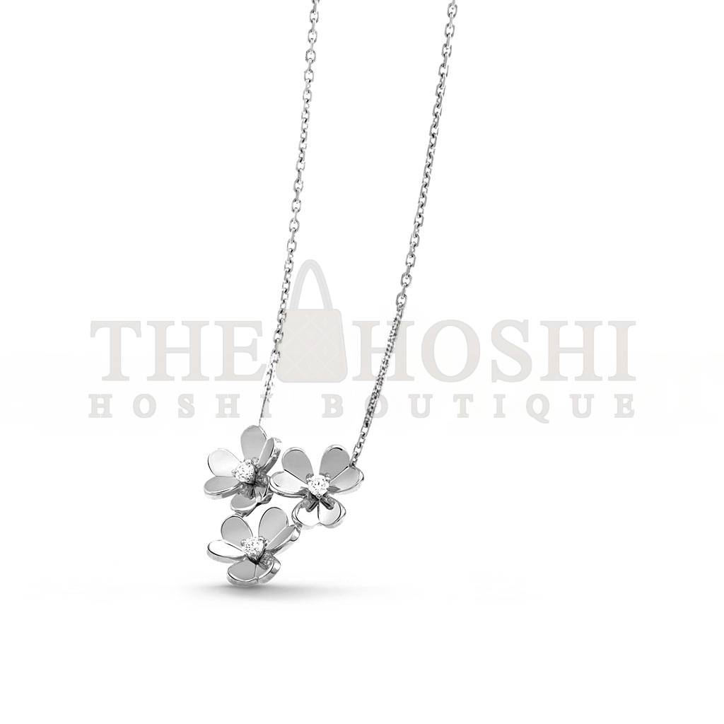 V*n Cl**f ARPELS FRIVOLE PENDANT, 3 FLOWERS VCARP2DN00 Master Quality